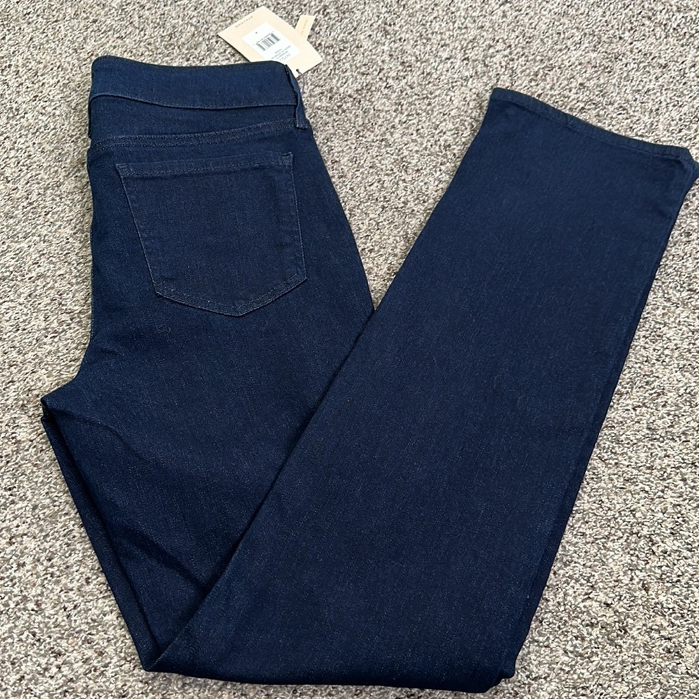 NYDJ Marilvin life's tuck straight jeans size 6 new - Picture 4 of 11